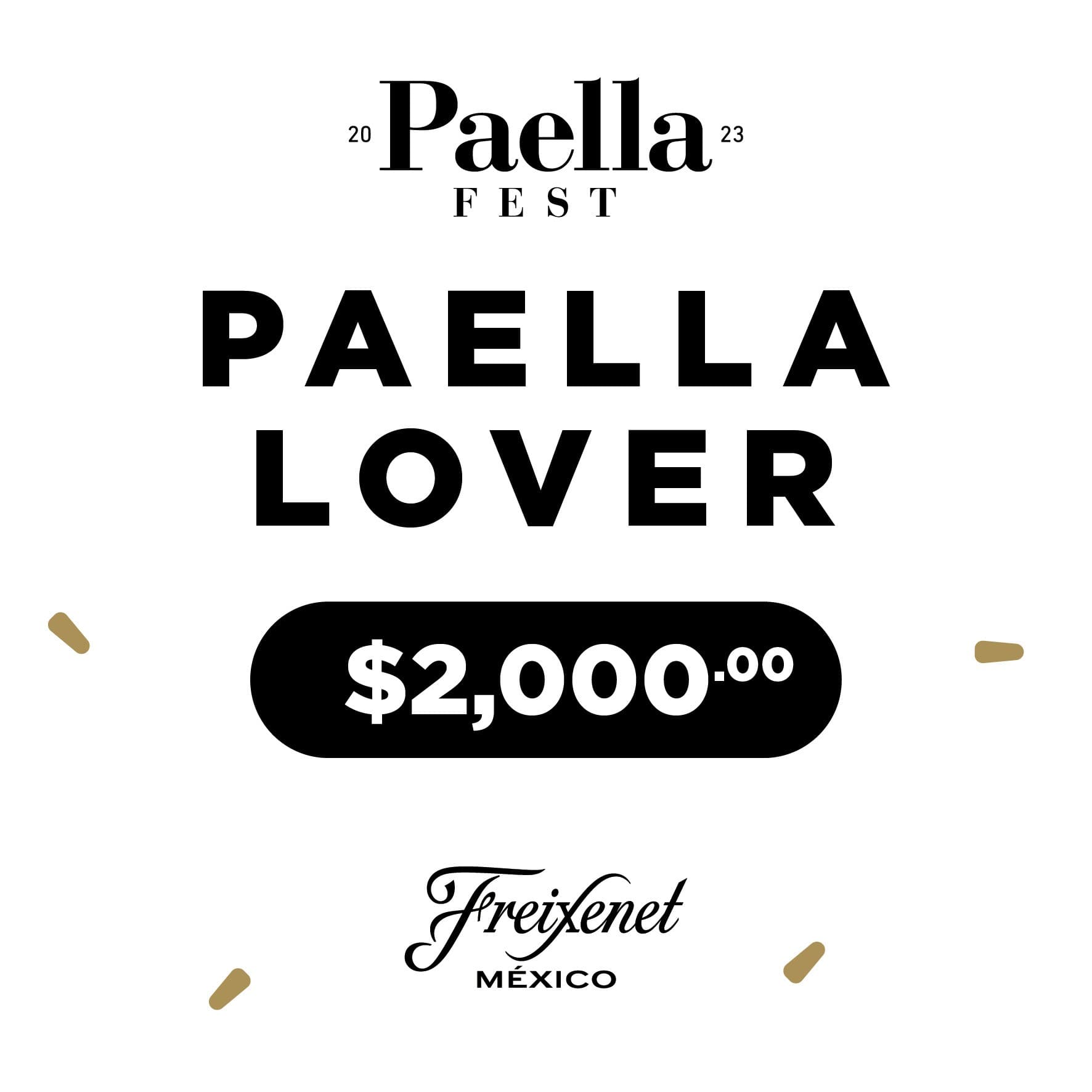 Boleto Paella Fest 2023 Paella Lover